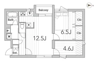 GranDuo世田谷13【4階】の間取り