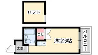 エンシンビル【4階】の間取り