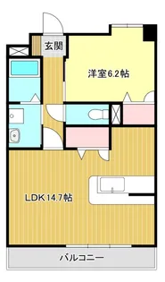 カーサベルデ【2階】の間取り