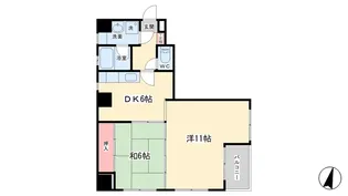 リバーサイド小島【6階】の間取り