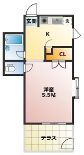 ロイヤルハイツ【1階】の間取り