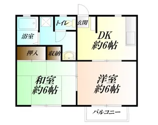 アーバン本庄A【2階】の間取り