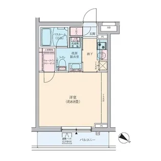 ロアール武蔵新田【1階】の間取り