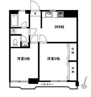 サトウマンション【3階】の間取り