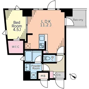 池袋ウエストガーデン【5階】の間取り