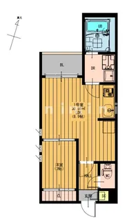 熊本県熊本市西区二本木3【アパート】の間取り