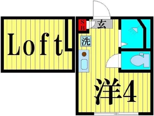 カーサ・イリス【1階】の間取り
