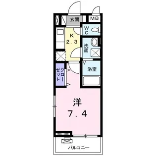 サウス スクエア【3階】の間取り