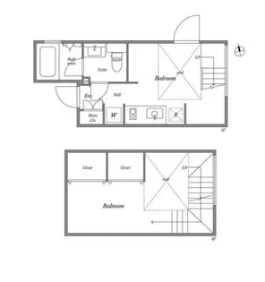 PASEO新宿三丁目Iの間取り