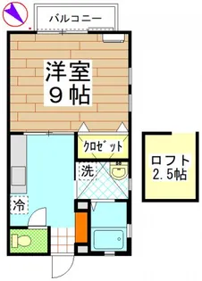 グランヴィル【2階】の間取り