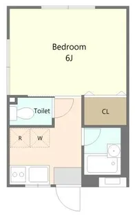 スカイハイツ【1階】の間取り