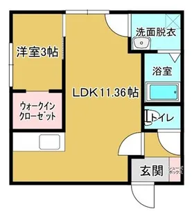 Bell ciel(ベル シエル)【2階】の間取り