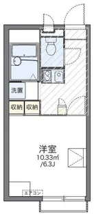 レオパレス桜【2階】の間取り