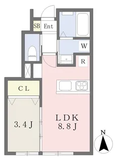 L.1【1階】の間取り