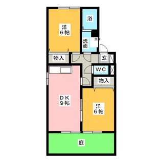 ラフィネANN【1階】の間取り