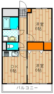 プラリヴィエール綱島【4階】の間取り