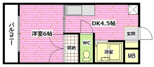 第8ガーデン【3階】の間取り