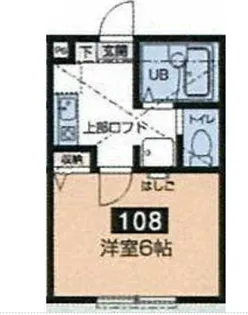 アザレ町田【1階】の間取り