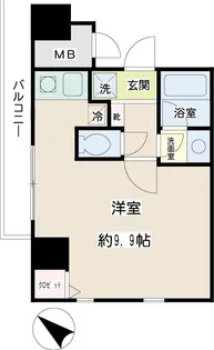 コニファー新子安【5階】の間取り