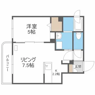グランメール ティアレ南麻生【3階】の間取り