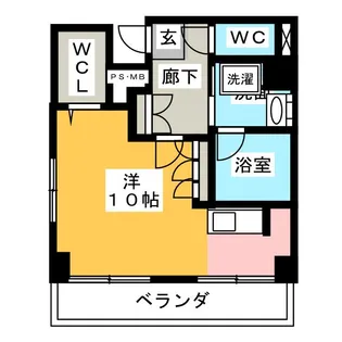 クレセントヒラ【3階】の間取り