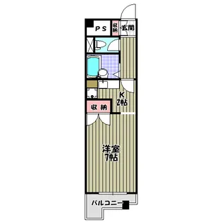 パイン・リバーI【3階】の間取り
