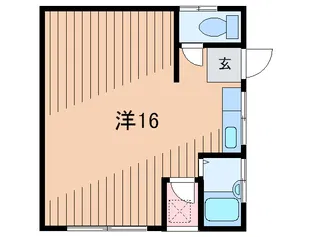 桝マンション【3階】の間取り