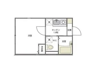 パピー寺谷【1階】の間取り