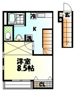 ルーチェ【2階】の間取り