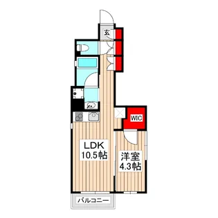 ASTILE 練馬北町【2階】の間取り