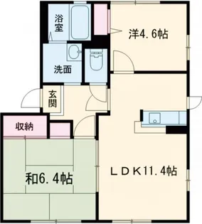 サクラージュ C棟【1階】の間取り