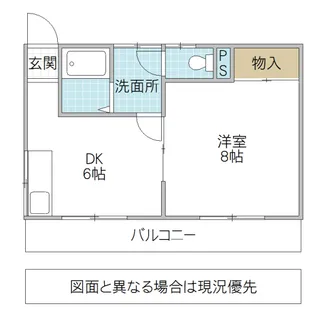 マーメイドインSS【2階】の間取り
