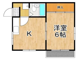 ムラカミコーポ【2階】の間取り