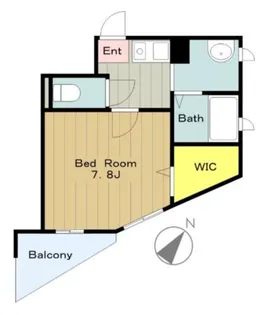 アルカンシェル多摩境【1階】の間取り