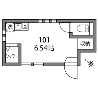 アーバンプレイス北新宿II【1階】の間取り