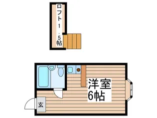 BELPIA北松戸第3-2【2階】の間取り