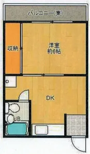 堂ヶ芝ハイツ【3階】の間取り