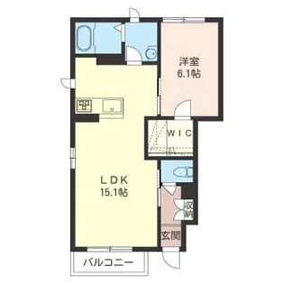 フォレナ【1階】の間取り