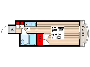 ロザ-ル松戸【4階】の間取り