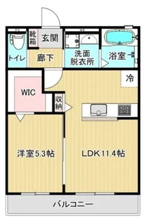 ラ コリーナ大津【2階】の間取り