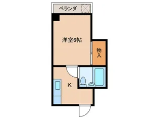 エスポアール大和【2階】の間取り