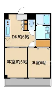 小林マンション【3階】の間取り