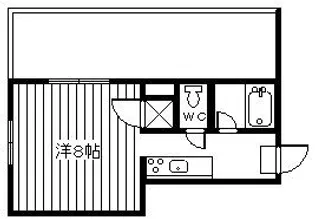 笹貫マンション【5階】の間取り