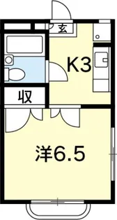 ルネ葵【2階】の間取り