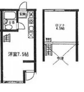 プレイントゥリーハイツ【4階】の間取り
