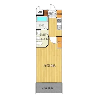 グランインカム16【4階】の間取り