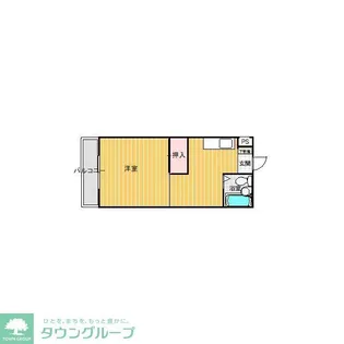 パークハイツニート【2階】の間取り