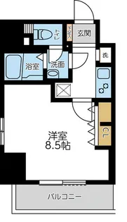 S-FORT小田原【6階】の間取り