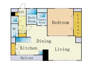 上馬フラワーホーム【8階】の間取り