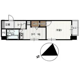 ダイアパレス尾張町【9階】の間取り